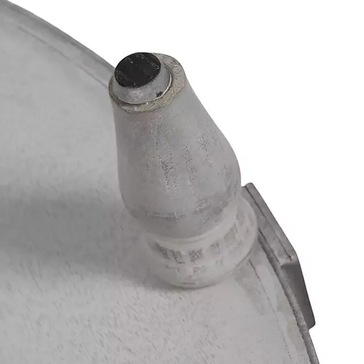 Coffee Tables-Kirklands Home Round Bellport Coffee Table Gray