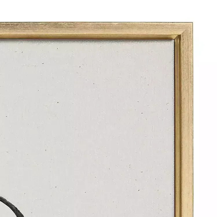 Canvas Art-Kirklands Home Neutral Circles Framed Canvas Art Prints, Set of 2