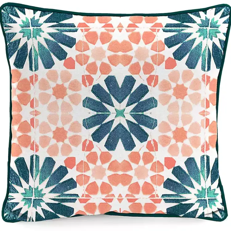 Outdoor Cushions & Pillows-Kirklands Home Floral Find Me on the Patio Outdoor Pillow