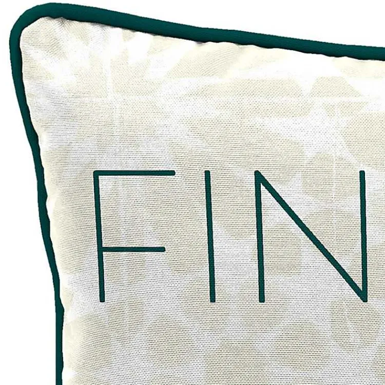 Outdoor Cushions & Pillows-Kirklands Home Floral Find Me on the Patio Outdoor Pillow