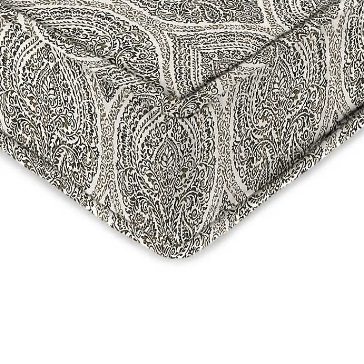 Outdoor Cushions & Pillows-Kirklands Home Umber Medallion Outdoor Deep Seat Cushion Brown