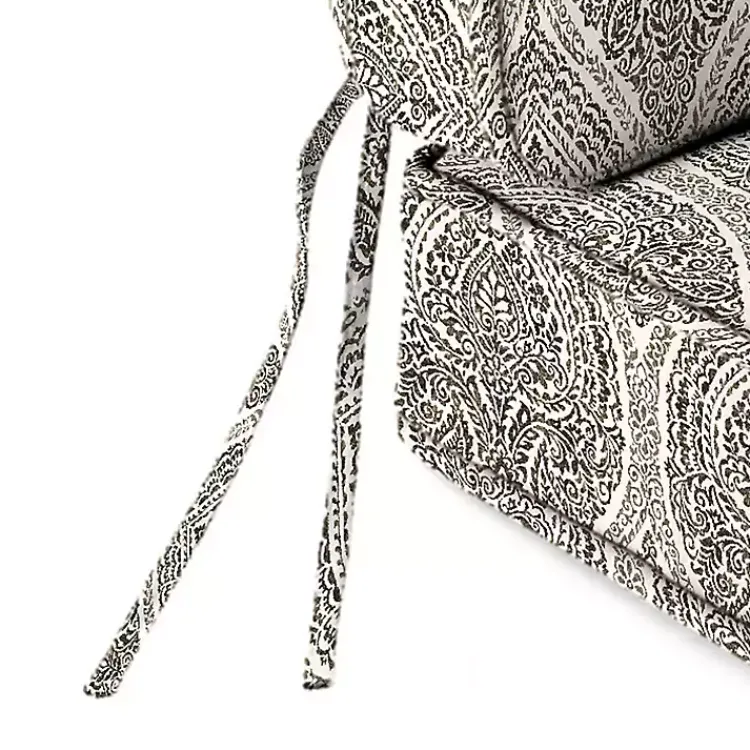 Outdoor Cushions & Pillows-Kirklands Home Umber Medallion Outdoor Deep Seat Cushion Brown