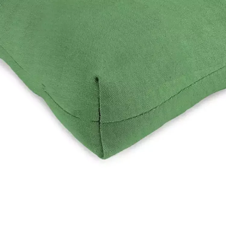 Outdoor Cushions & Pillows-Kirklands Home Tufted Outdoor Chair Cushions, Set of 2 Green