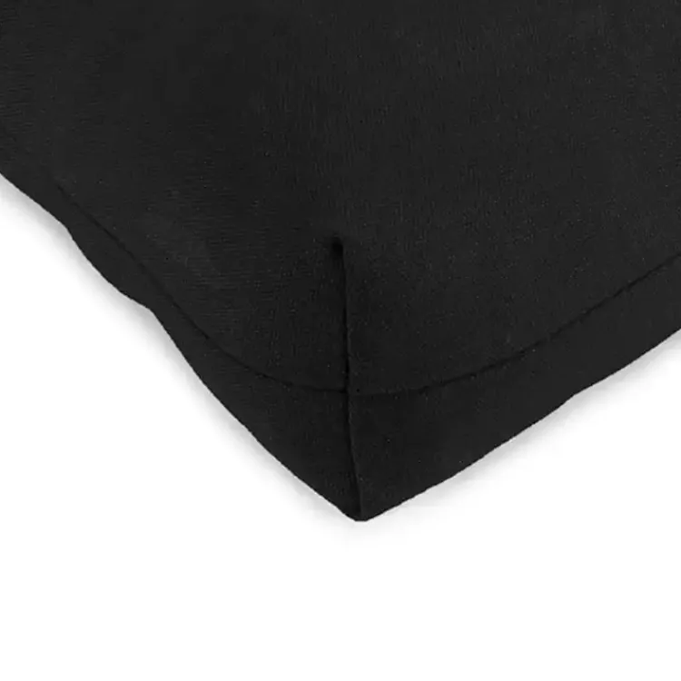 Outdoor Cushions & Pillows-Kirklands Home Tufted Outdoor Chair Cushions, Set of 2 Black
