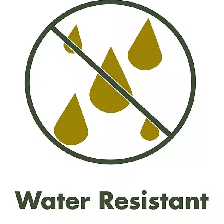 Outdoor Cushions & Pillows-Kirklands Home Medallion Tufted Outdoor Bench Cushion Brown