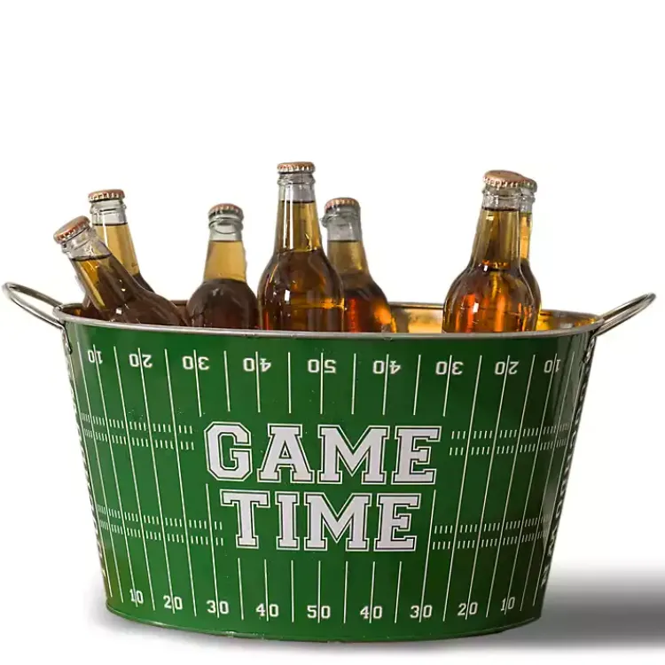 Serving & Entertaining-Kirklands Home Game Time Football Beverage Bucket