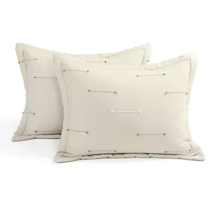 Comforters-Kirklands Home Beige Clip Jacquard 3-pc. King Comforter Set Tan