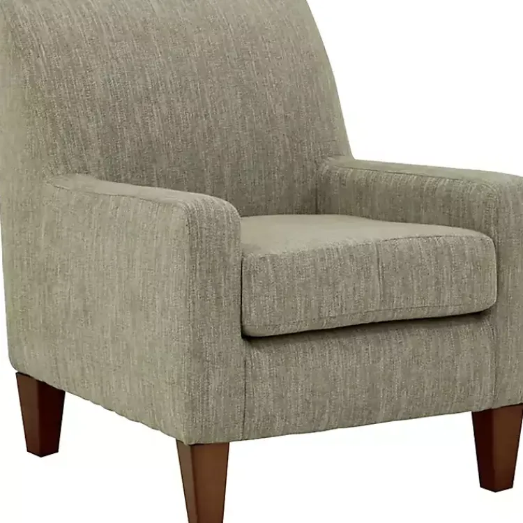 Accent Chairs-Kirklands Home Spring Fynn Upholstered Accent Chair Green