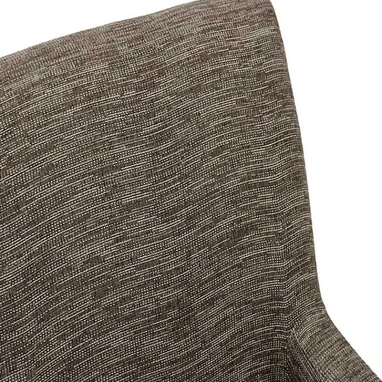 Accent Chairs-Kirklands Home Mocha Fynn Upholstered Accent Chair Brown