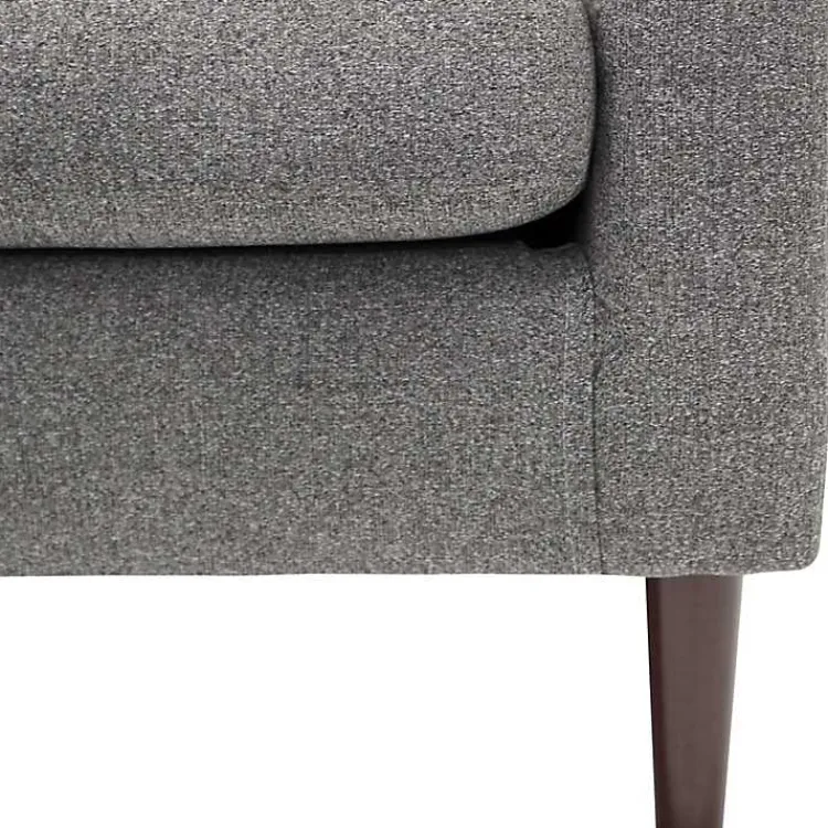 Accent Chairs-Kirklands Home Granite Loft Upholstered Accent Chair Gray