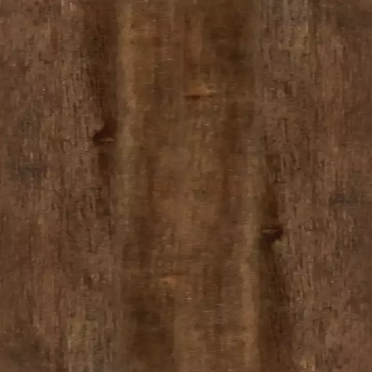 Bar Stools & Counter Height Stools-Kirklands Home Antique Walnut Faux Leather Stools, Set of 2 Brown