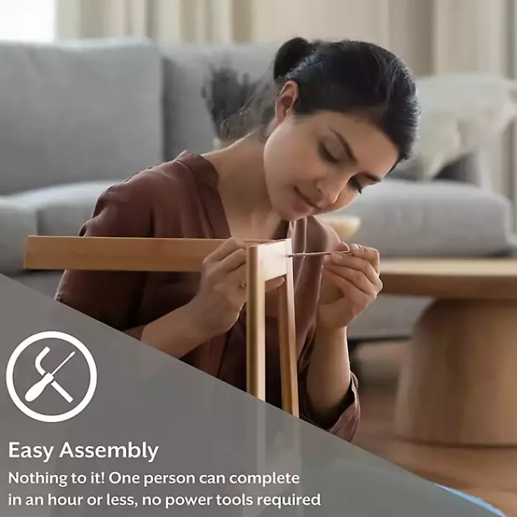 Bar Stools & Counter Height Stools-Kirklands Home Antique Walnut Faux Leather Stools, Set of 2 Brown