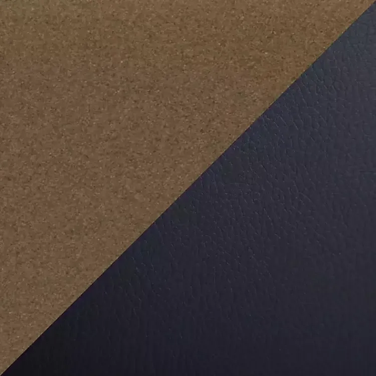 Accent Chairs-Kirklands Home Faux Leather Scooped Accent Chairs, Set of 2 Black