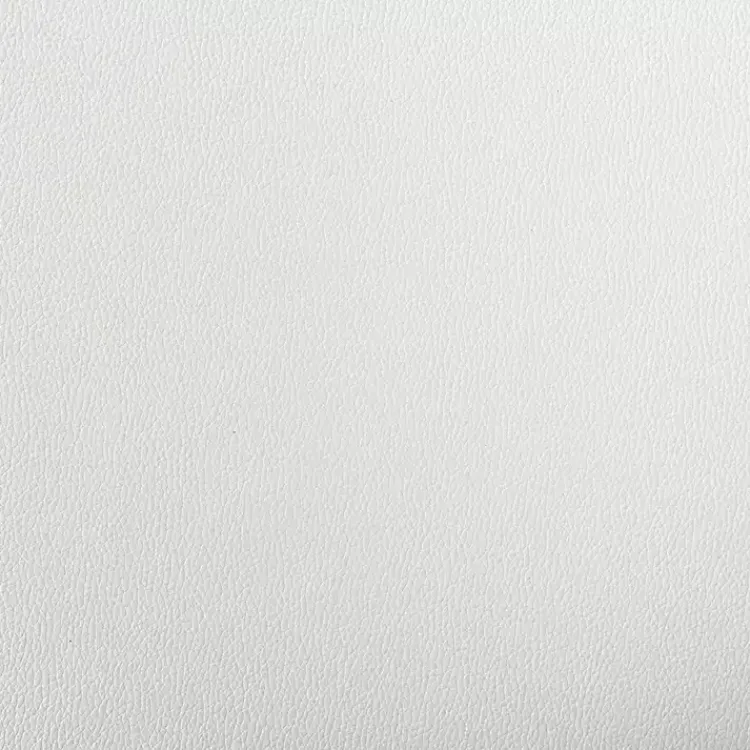 Bar Stools & Counter Height Stools-Kirklands Home Faux Leather Lorin Swivel Counter Stool White