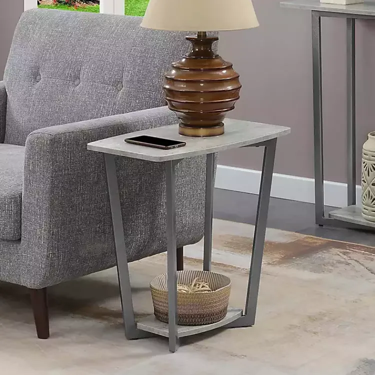 Accent & End Tables-Kirklands Home Graystone Joanne Accent Table