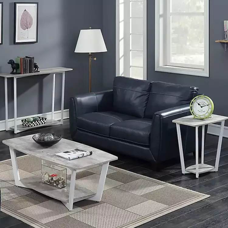 Coffee Tables-Kirklands Home Graystone Joanne Coffee Table White