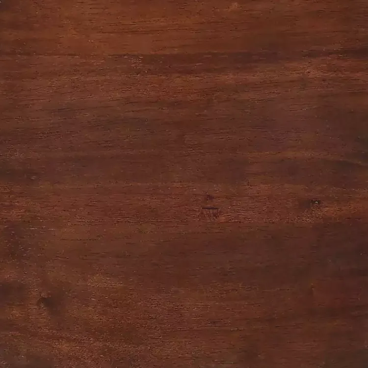 Accent & End Tables-Kirklands Home Curved Edge Open Shelf Accent Table Brown