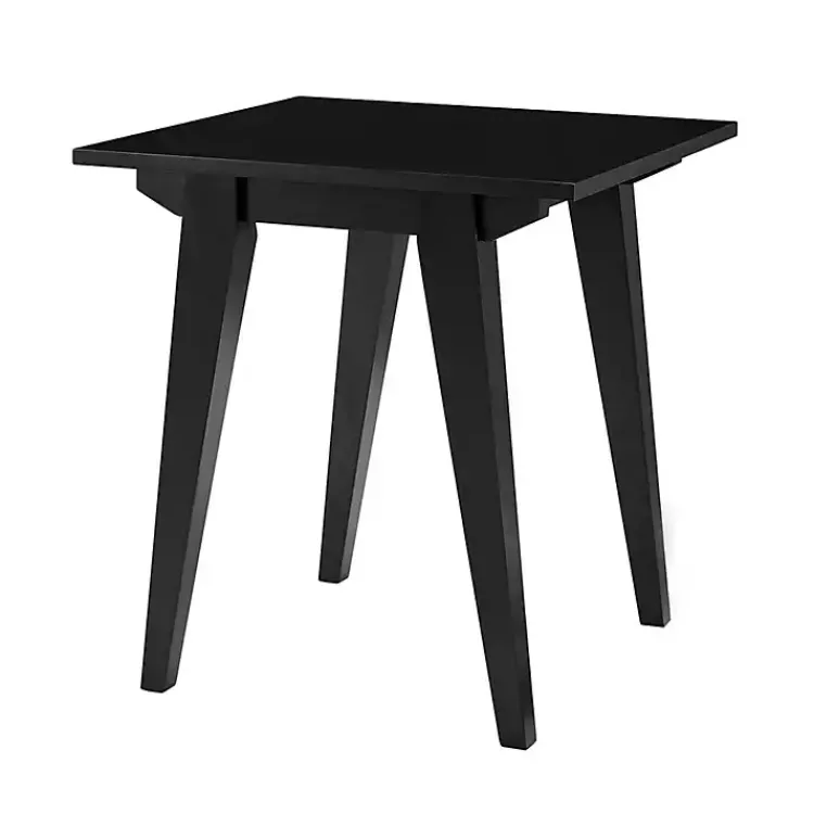 Accent & End Tables-Kirklands Home Wood Minimalist Accent Table Black