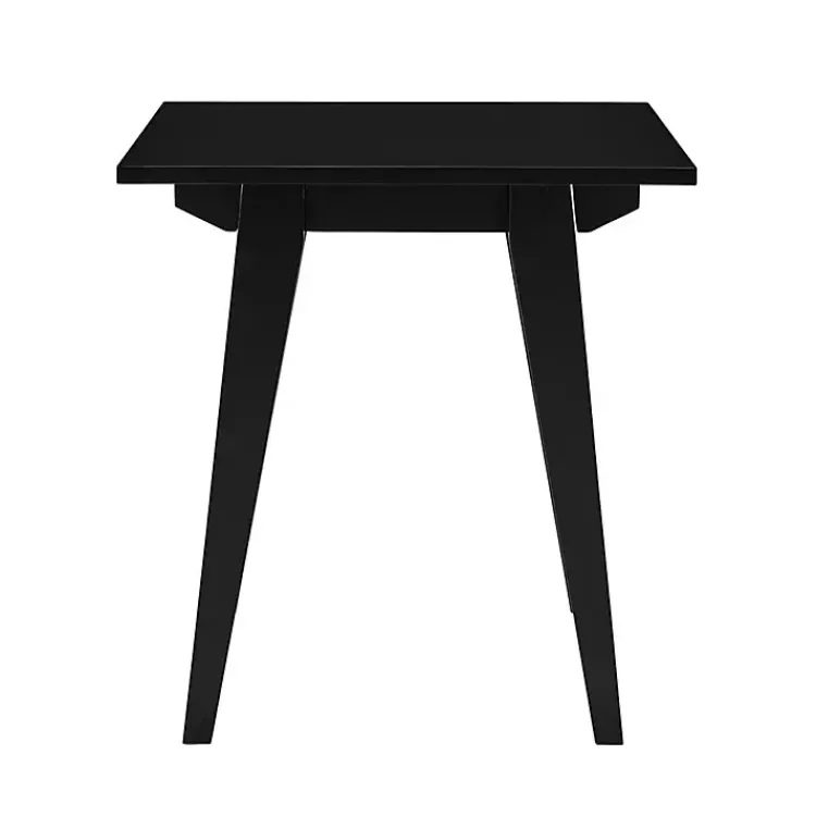 Accent & End Tables-Kirklands Home Wood Minimalist Accent Table Black