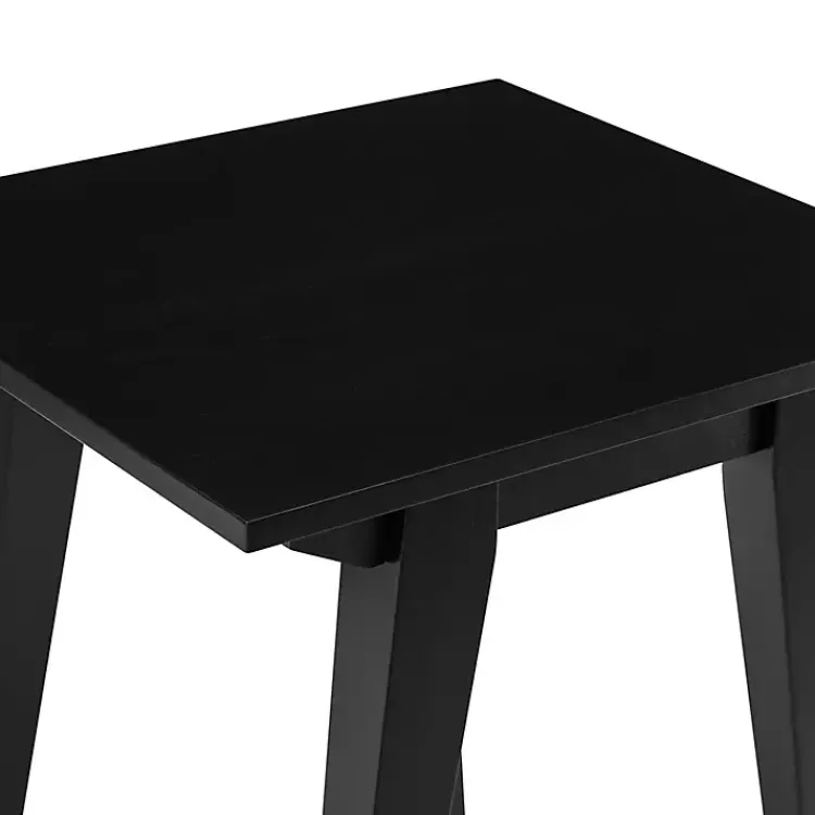 Accent & End Tables-Kirklands Home Wood Minimalist Accent Table Black