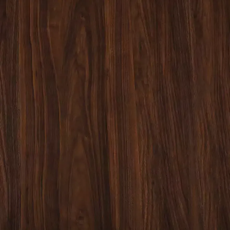 Cabinets & Sideboards-Kirklands Home Dark Walnut Capri 6-Bottle Cubby Cabinet Brown