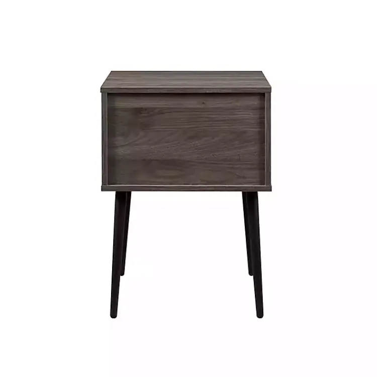 Accent & End Tables-Kirklands Home Slate Open Storage Accent Table Gray