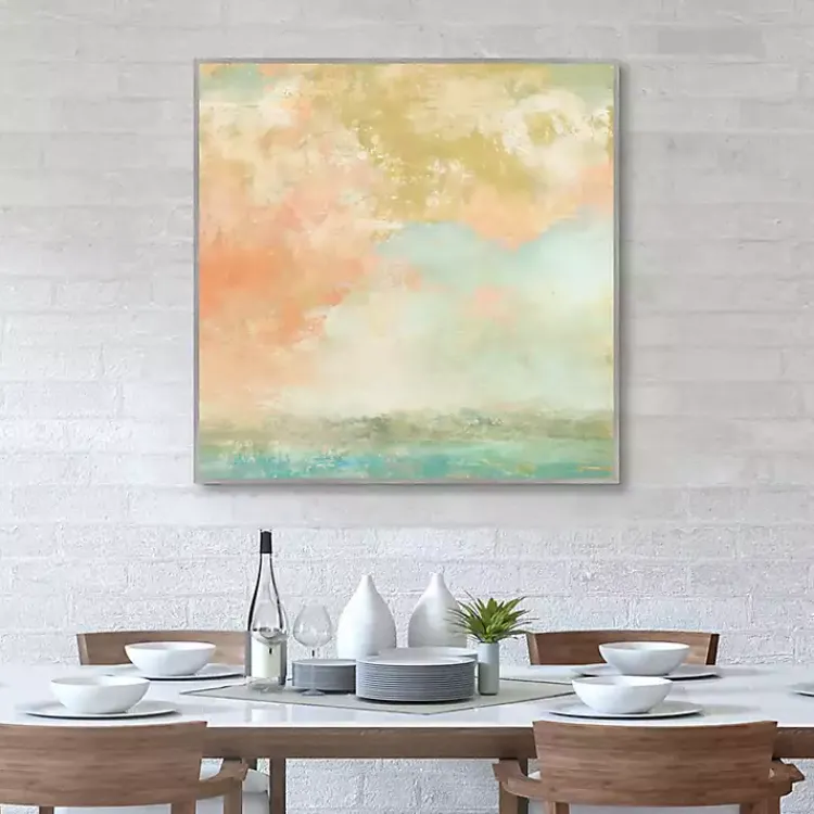 Canvas Art-Kirklands Home Mist Framed Canvas Art Print