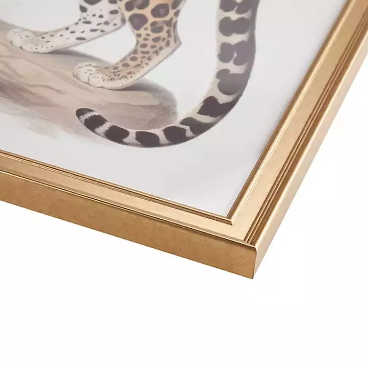 Framed Art-Kirklands Home Martha Stewart Cheetahs Framed Wall Art, Set of 2