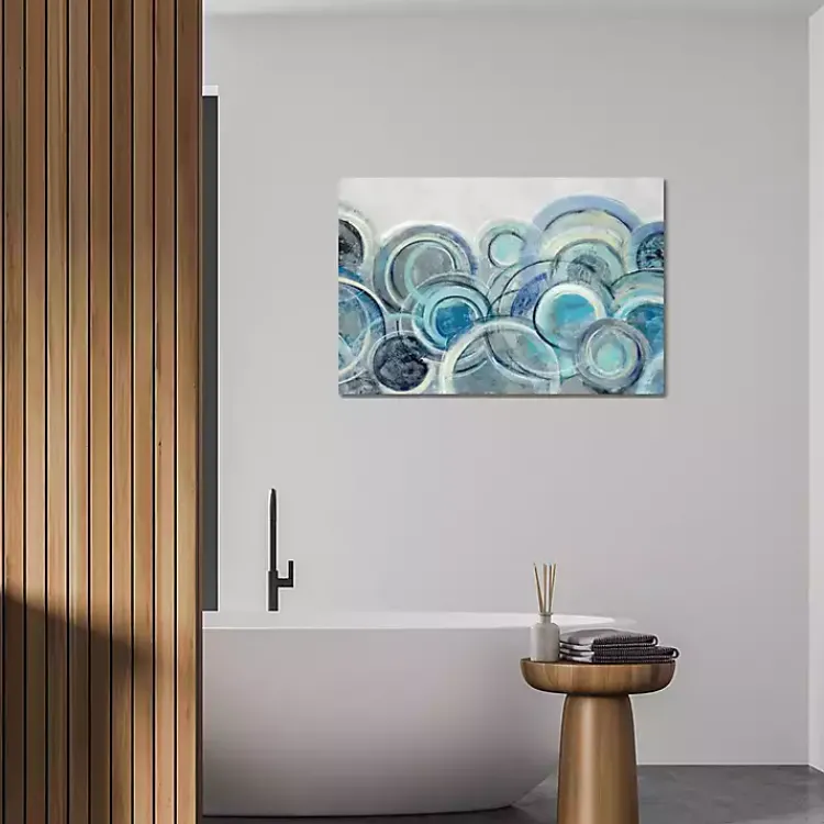 Canvas Art-Kirklands Home Blue Variation Canvas Art Print