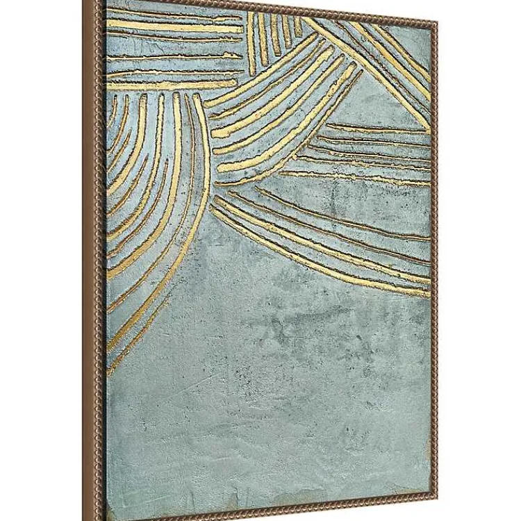 Canvas Art-Kirklands Home Ancient Gold Sun Canvas Art Print