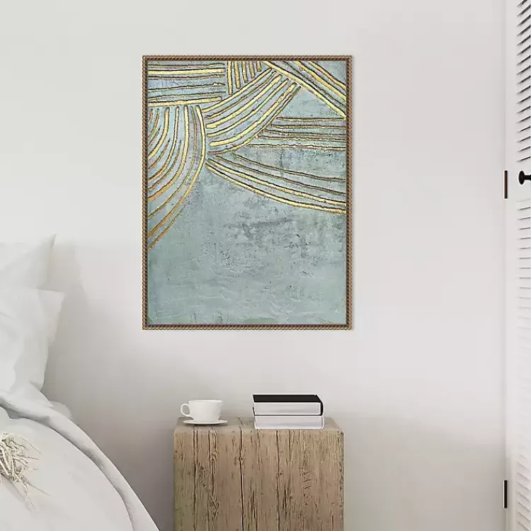 Canvas Art-Kirklands Home Ancient Gold Sun Canvas Art Print