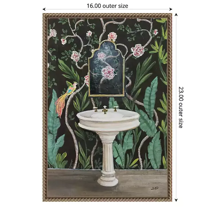 Canvas Art-Kirklands Home Botanical Bath I Canvas Art Print