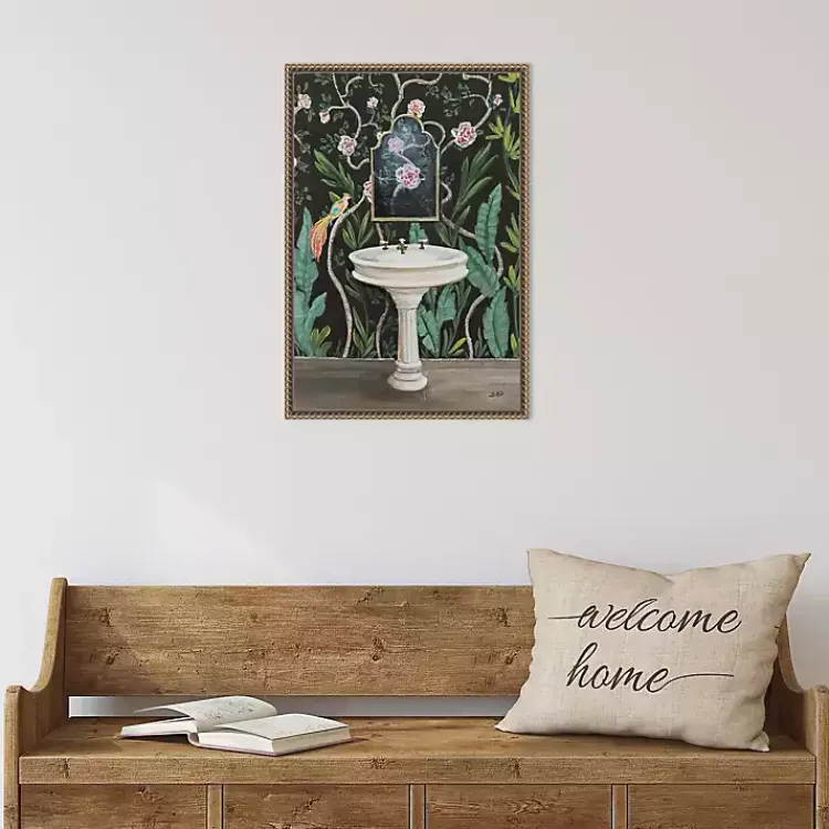 Canvas Art-Kirklands Home Botanical Bath I Canvas Art Print
