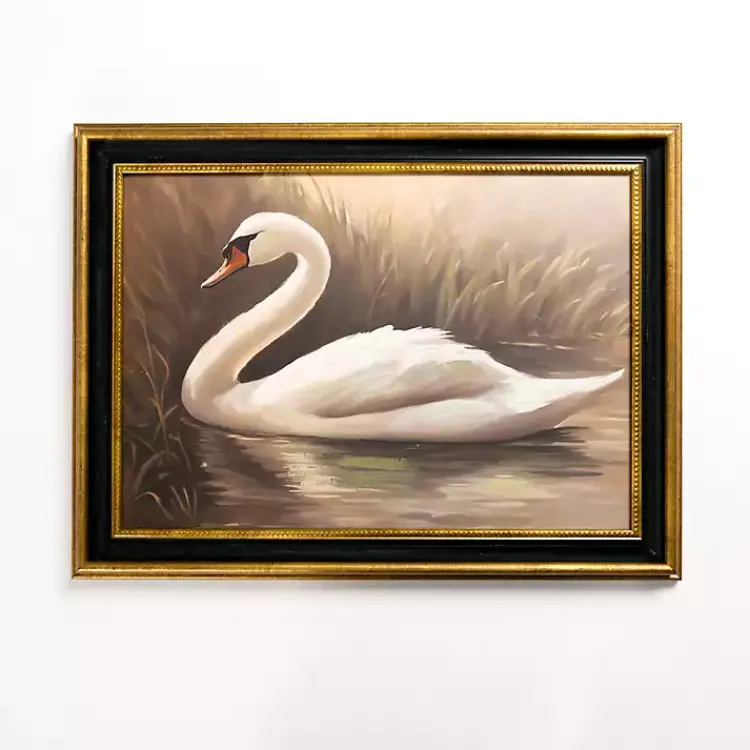 Framed Art-Kirklands Home Swan Lake Framed Art Print