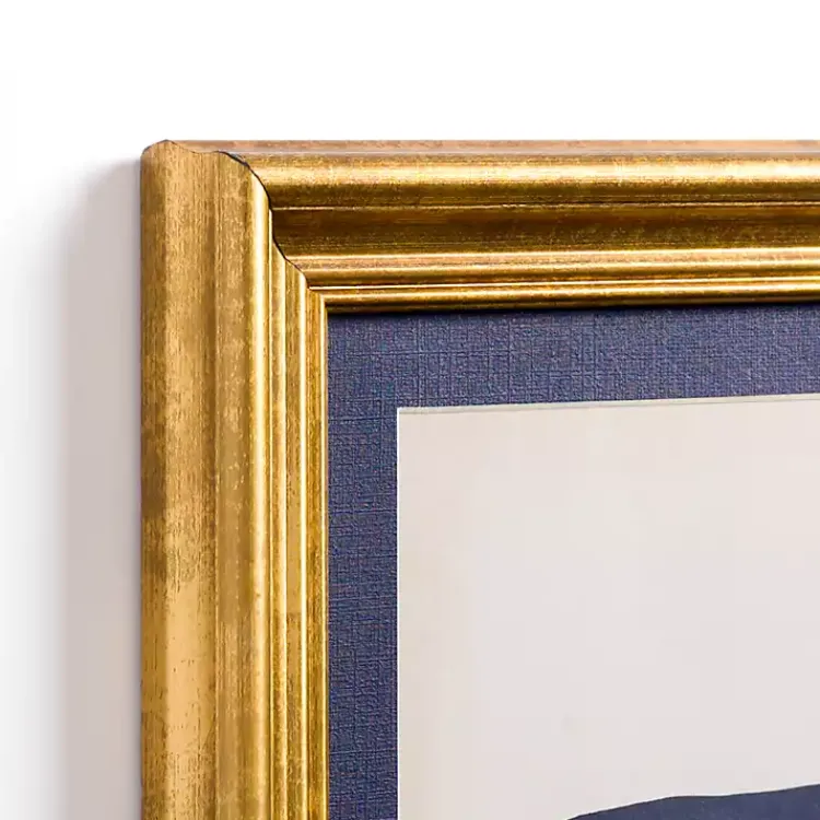 Framed Art-Kirklands Home Blue Stingray Framed Art Print