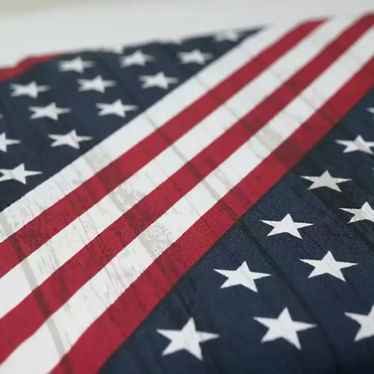 Outdoor Cushions & Pillows-Kirklands Home Stars & Stripes Outdoor Lumbar Pillows, Set of 2