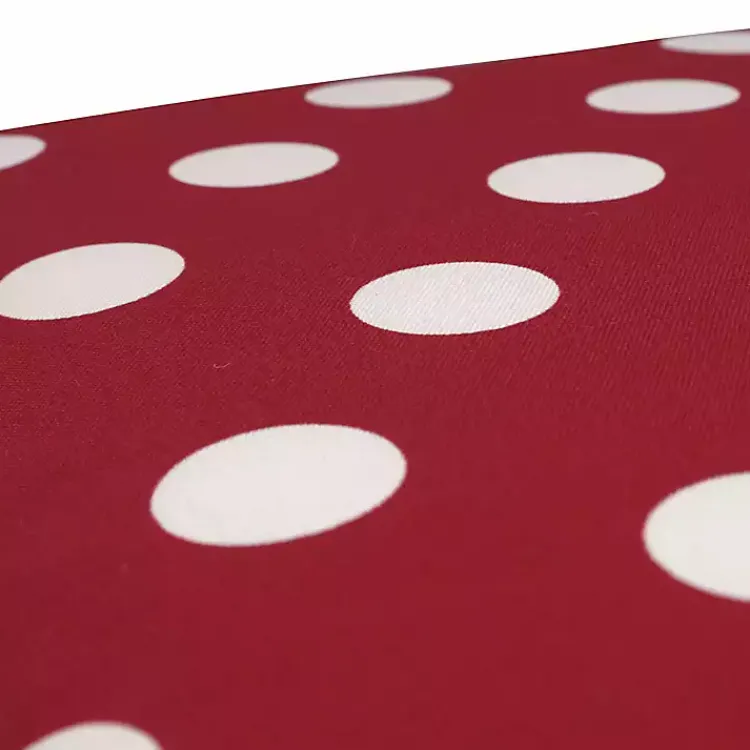 Outdoor Cushions & Pillows-Kirklands Home Red and White Polka Dot Outdoor Pillows, Set of 2