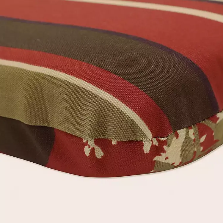 Outdoor Cushions & Pillows-Kirklands Home Brown Montifleuri Outdoor Seat Cushions, Set of 2