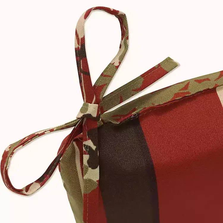 Outdoor Cushions & Pillows-Kirklands Home Brown Montifleuri Outdoor Seat Cushions, Set of 2