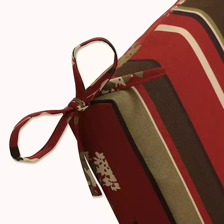 Outdoor Cushions & Pillows-Kirklands Home Brown Montifleuris Outdoor Chaise Cushion