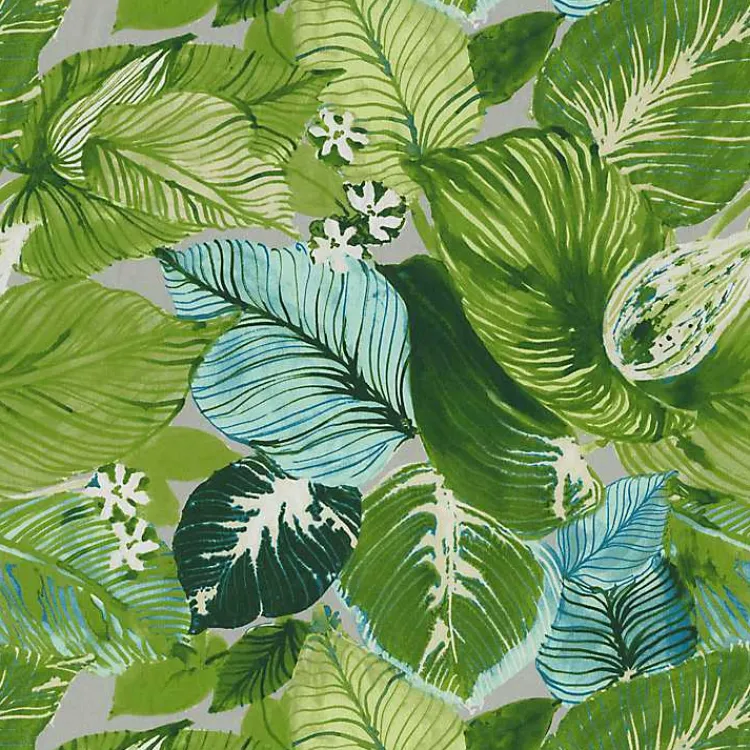 Outdoor Cushions & Pillows-Kirklands Home Jungle Outdoor Seat Cushions, Set of 2 Green