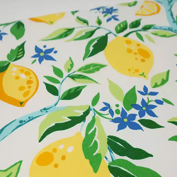 Outdoor Cushions & Pillows-Kirklands Home Lemon Tree Tufted Outdoor Seat Cushions, Set of 2