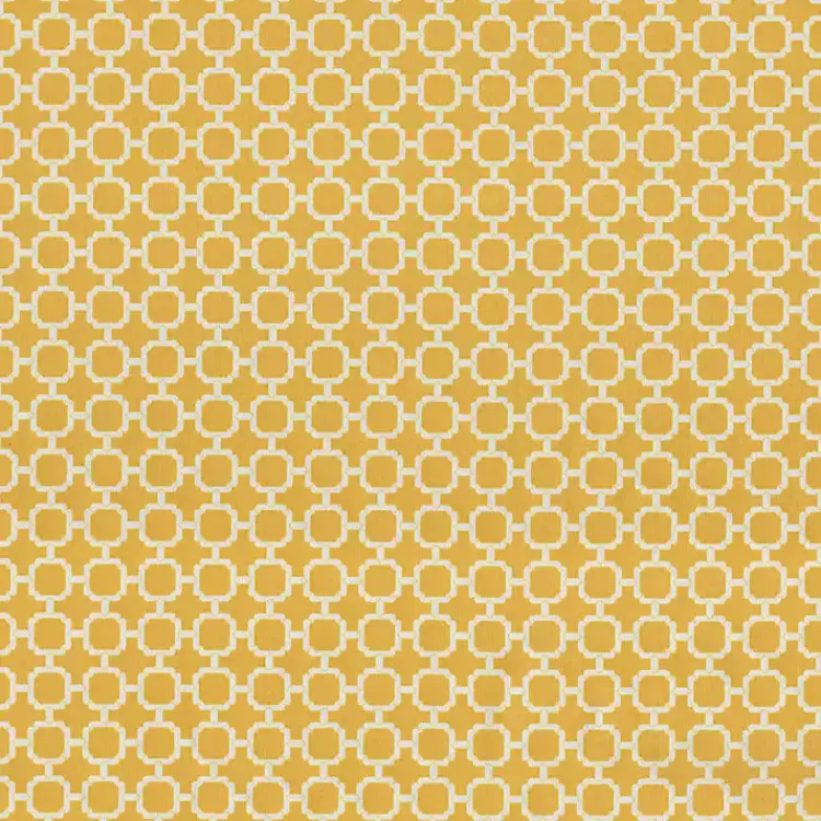 Outdoor Cushions & Pillows-Kirklands Home Tufted Outdoor Seat Cushions, Set of 2 Yellow