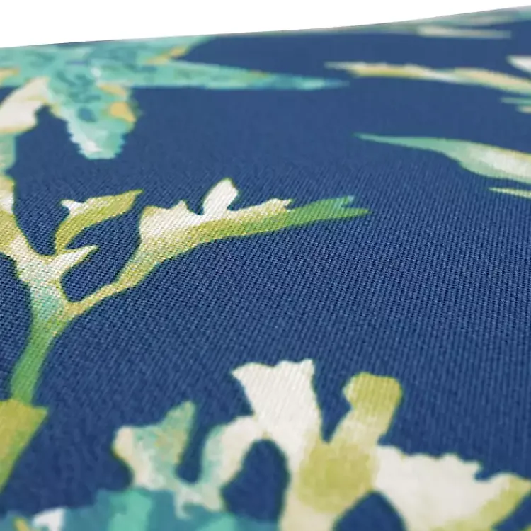 Outdoor Cushions & Pillows-Kirklands Home Blue Pacific Outdoor Chaise Cushion