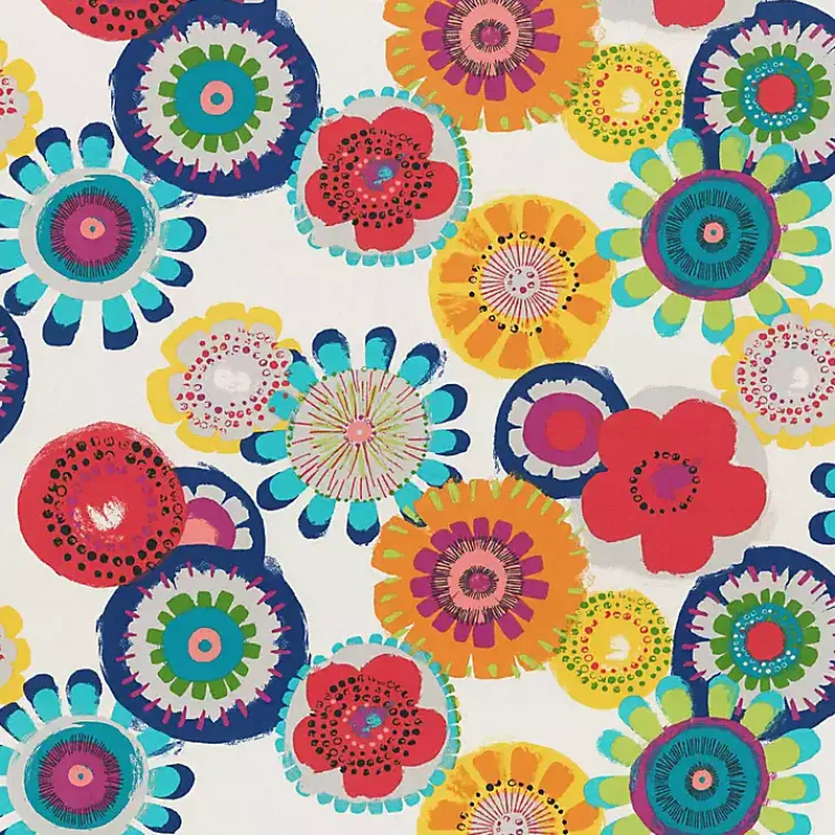 Outdoor Cushions & Pillows-Kirklands Home Blue Confetti Outdoor Chair Cushion