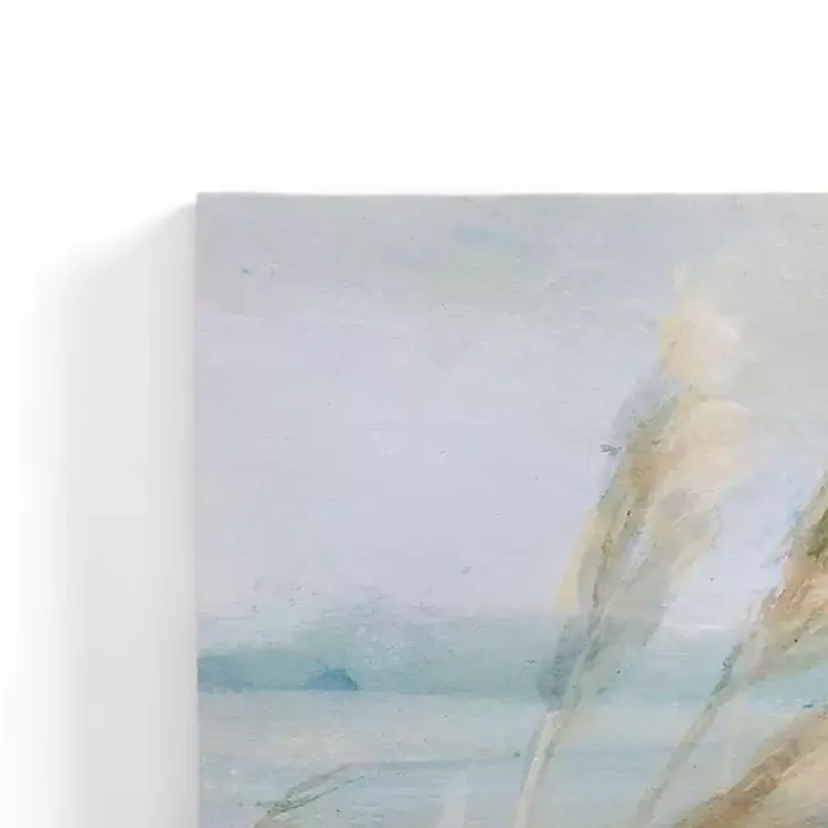 Canvas Art-Kirklands Home Windy Beach Landscape Canvas Art Print