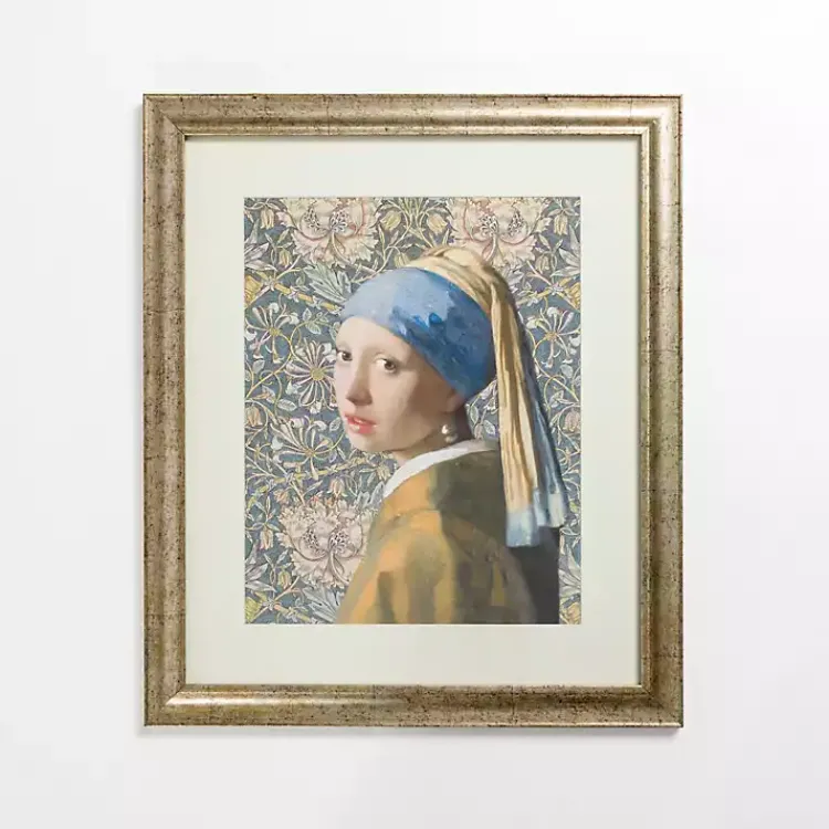 Framed Art-Kirklands Home Girl With a Pearl Earring Framed Art Print
