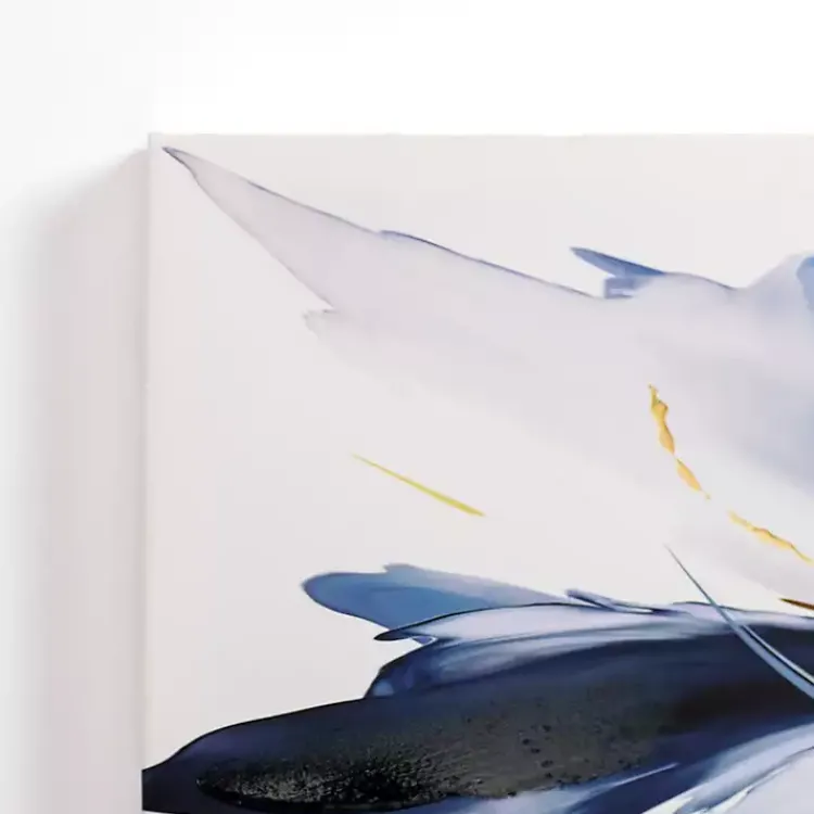 Canvas Art-Kirklands Home Bold Blues Abstract Canvas Art Print