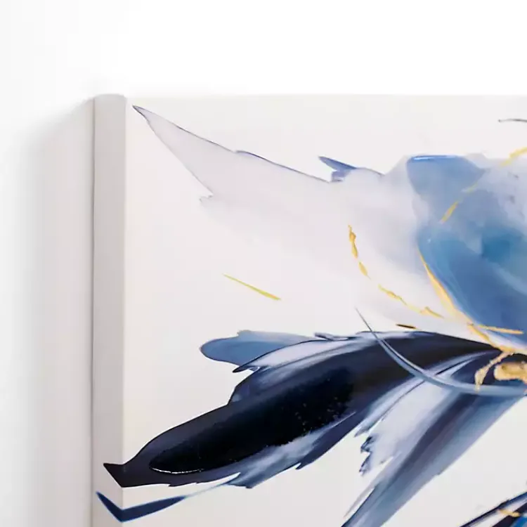 Canvas Art-Kirklands Home Bold Blues Abstract Canvas Art Print