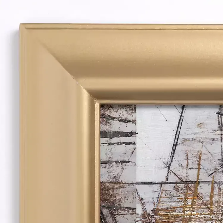 Framed Art-Kirklands Home Black and White Abstract II Gold Framed Art Print